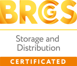 BRCGS Storage and Distribution Certificated Logo